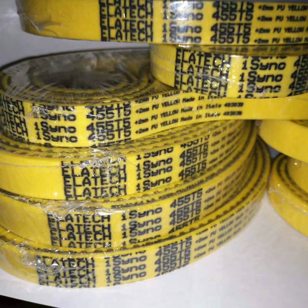 意大利ELATECH意拉泰开线机同步带16-T5-455剥线机黄胶带线束机同步带