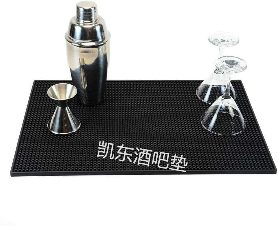 广告宣传橡胶垫  青岛凯东防震酒吧垫  桌面收纳防滑小垫片 吧台用隔热杯垫