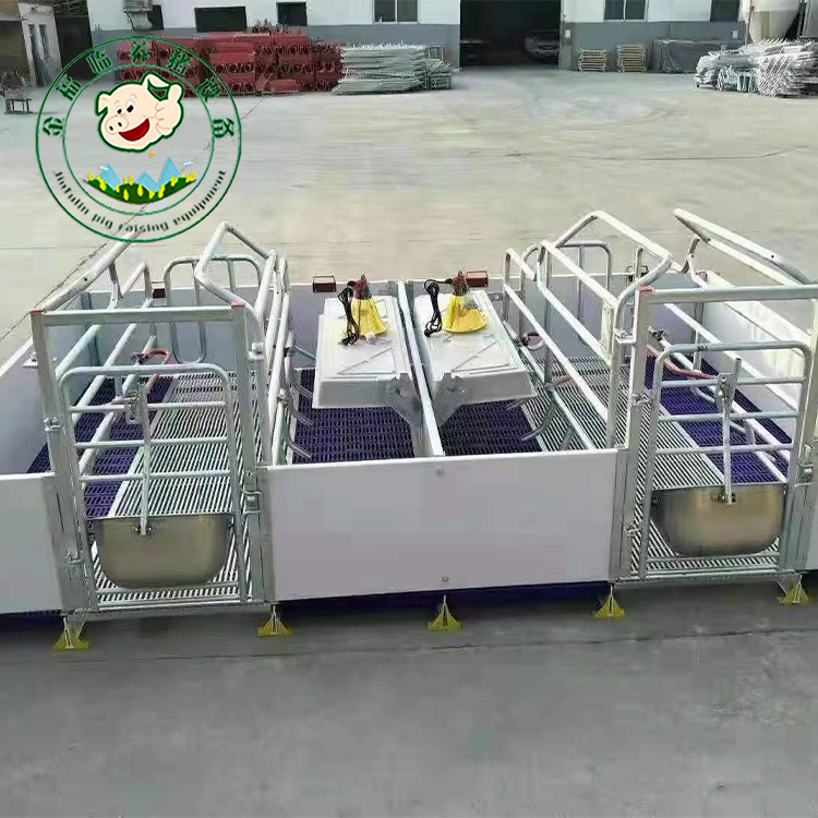 复合板产床 热镀锌双体产床 双体母猪产床 可订购 金福临加工