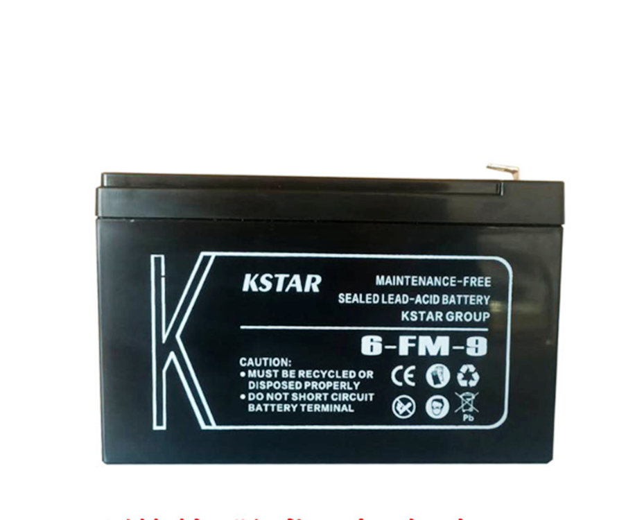 科士达 12V9AH KSTAR蓄电池6-FM-9 机房 消防系统 UPS备用电源 应急系统 计算机