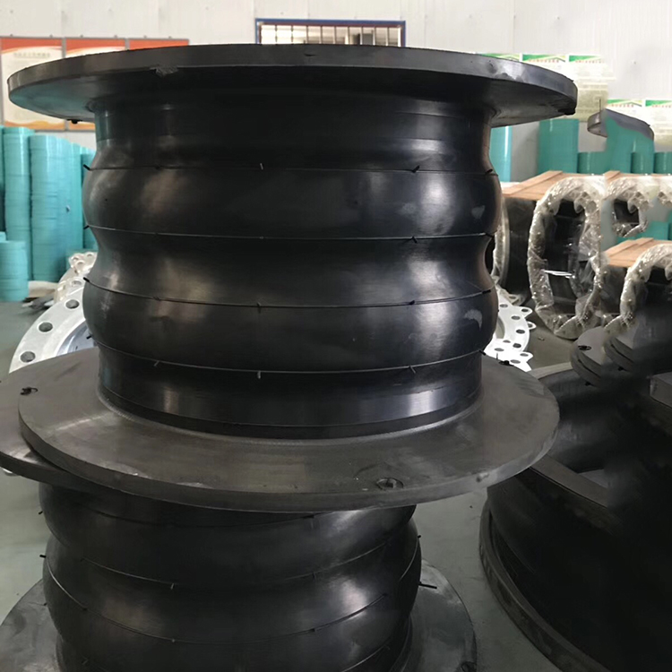 大翻边橡胶软接头价格 丽源供应翻边橡胶接头 现货直销