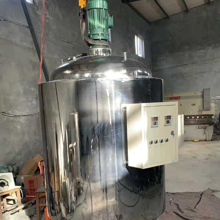 河南不锈钢罐  不锈钢反应釜价格  噪音低，运行平稳