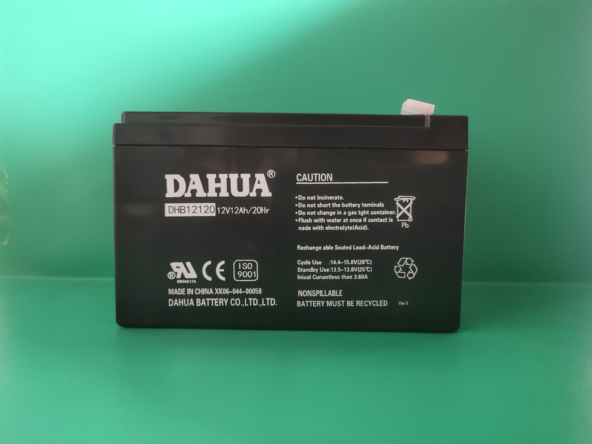 DAHUA大华蓄电池DHB12120 12V12Ah 消防/监控/应急UPS包邮