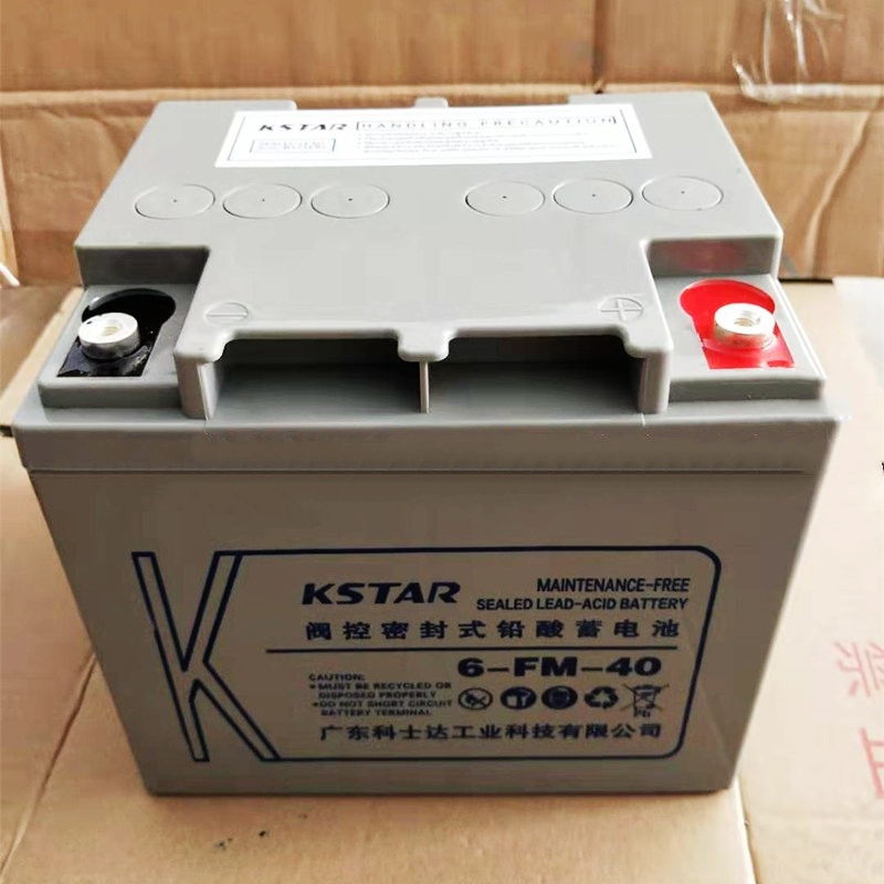 科士达6-FM-40蓄电池12V40AH监控/消防/门禁/机房/直流屏/UPS/EPS/应急备用电源
