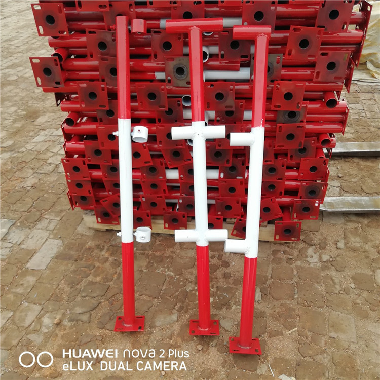 建筑施工楼梯扶手立杆 工具式临边护栏 建筑施工防护栏立杆