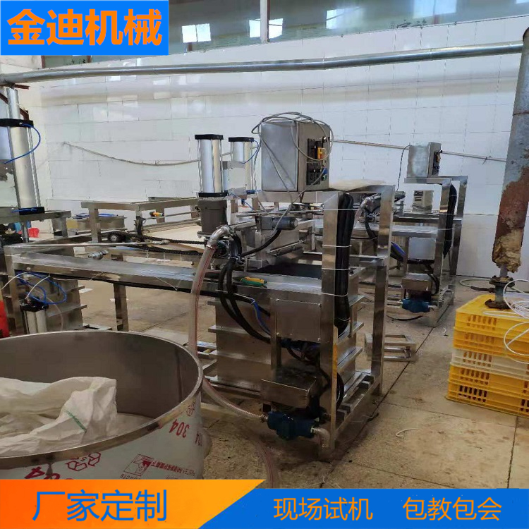 金迪 圆盘腐竹机  小型豆皮生长线  全套做豆腐皮的机器价格