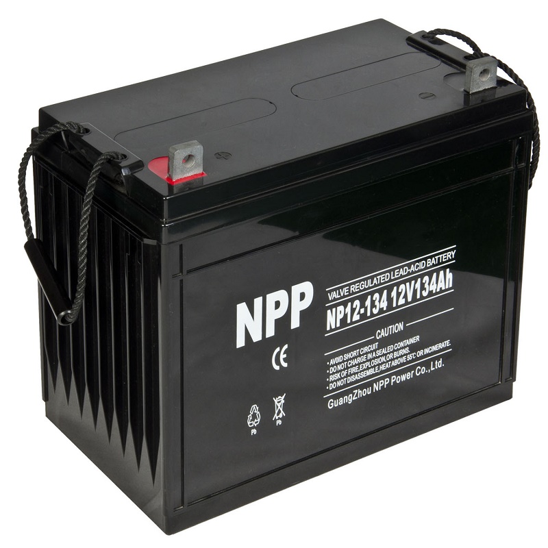 耐普NPP胶体蓄电池NP12-134 12V134AH UPS太阳能免维护铅酸电池海湾消防主机核电站