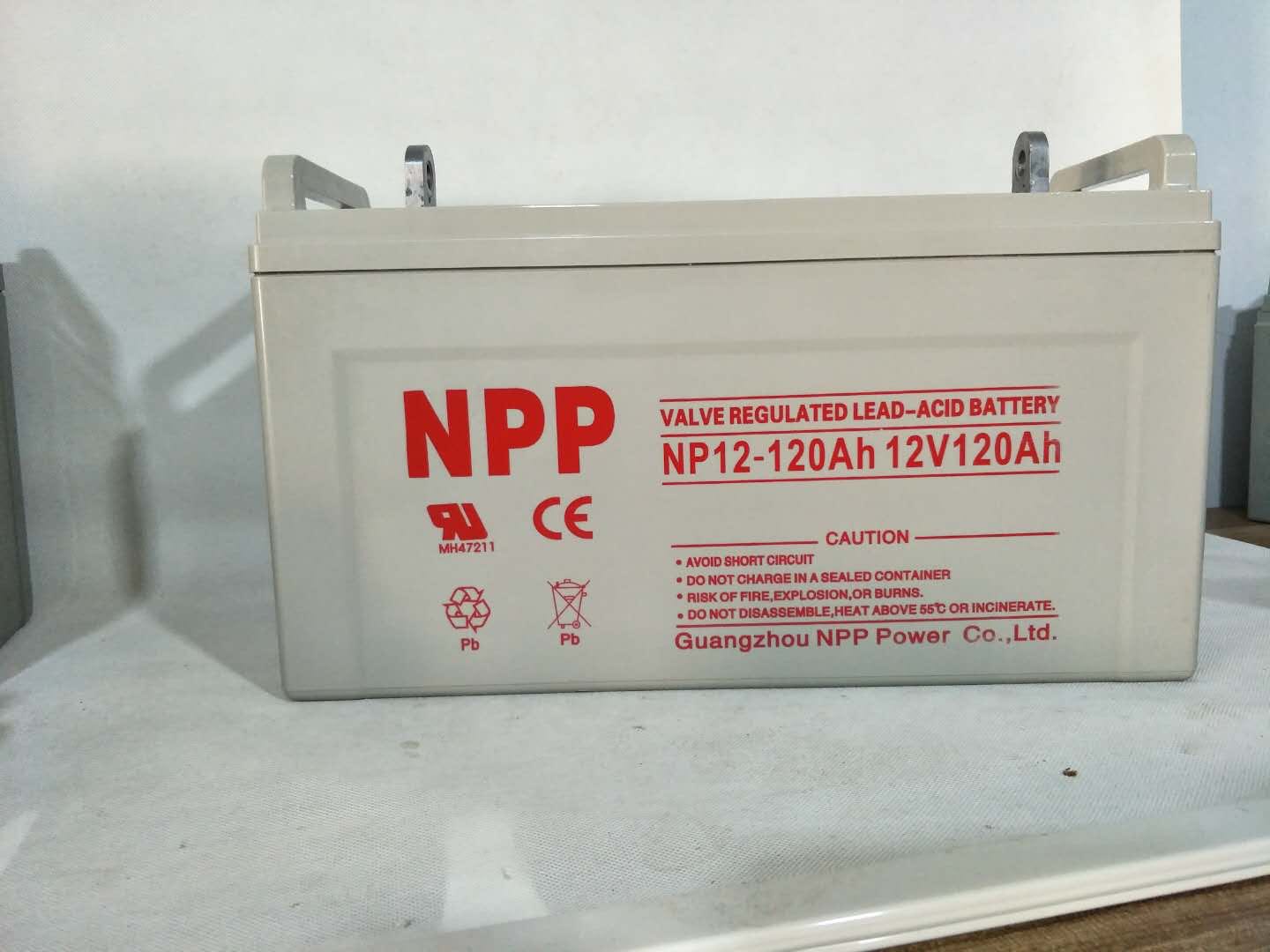  NPP 耐普蓄电池 NP12-120 太阳能免维护蓄电池 12V120AH UPS电源发电站机房