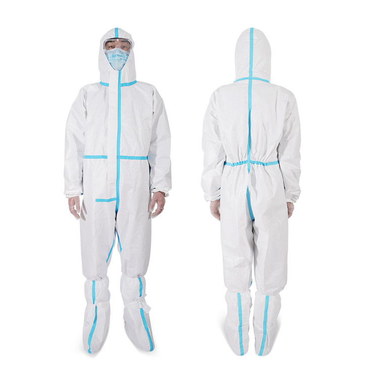 一次性医用防护服厂家 灭菌型带帽子