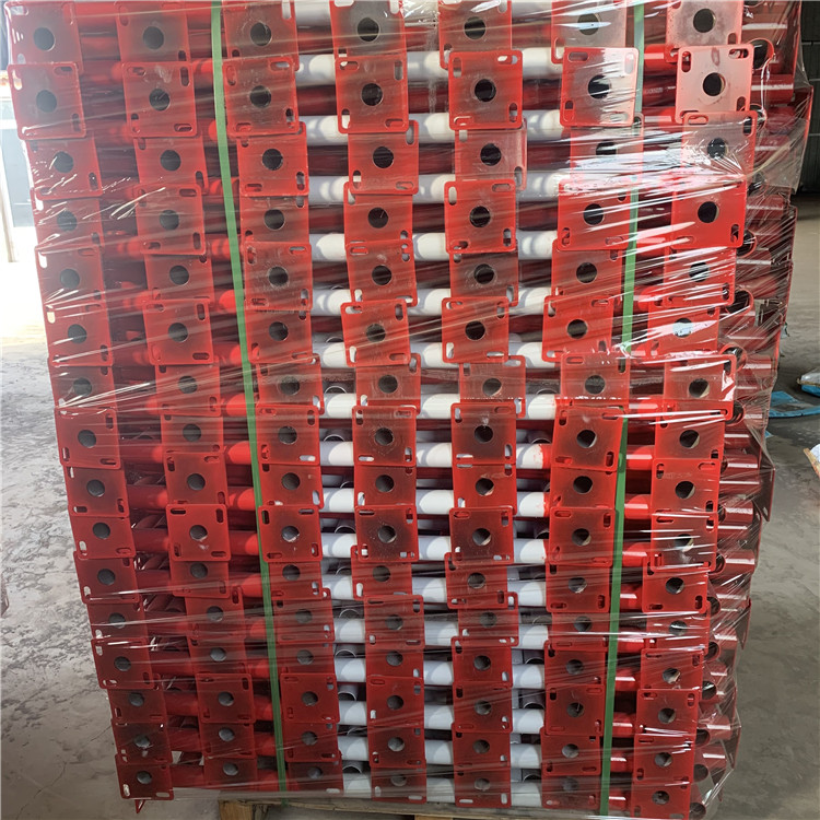 楼梯防护栏立杆 工地建筑楼梯扶手 立柱 王字型栏杆立柱厂家直销