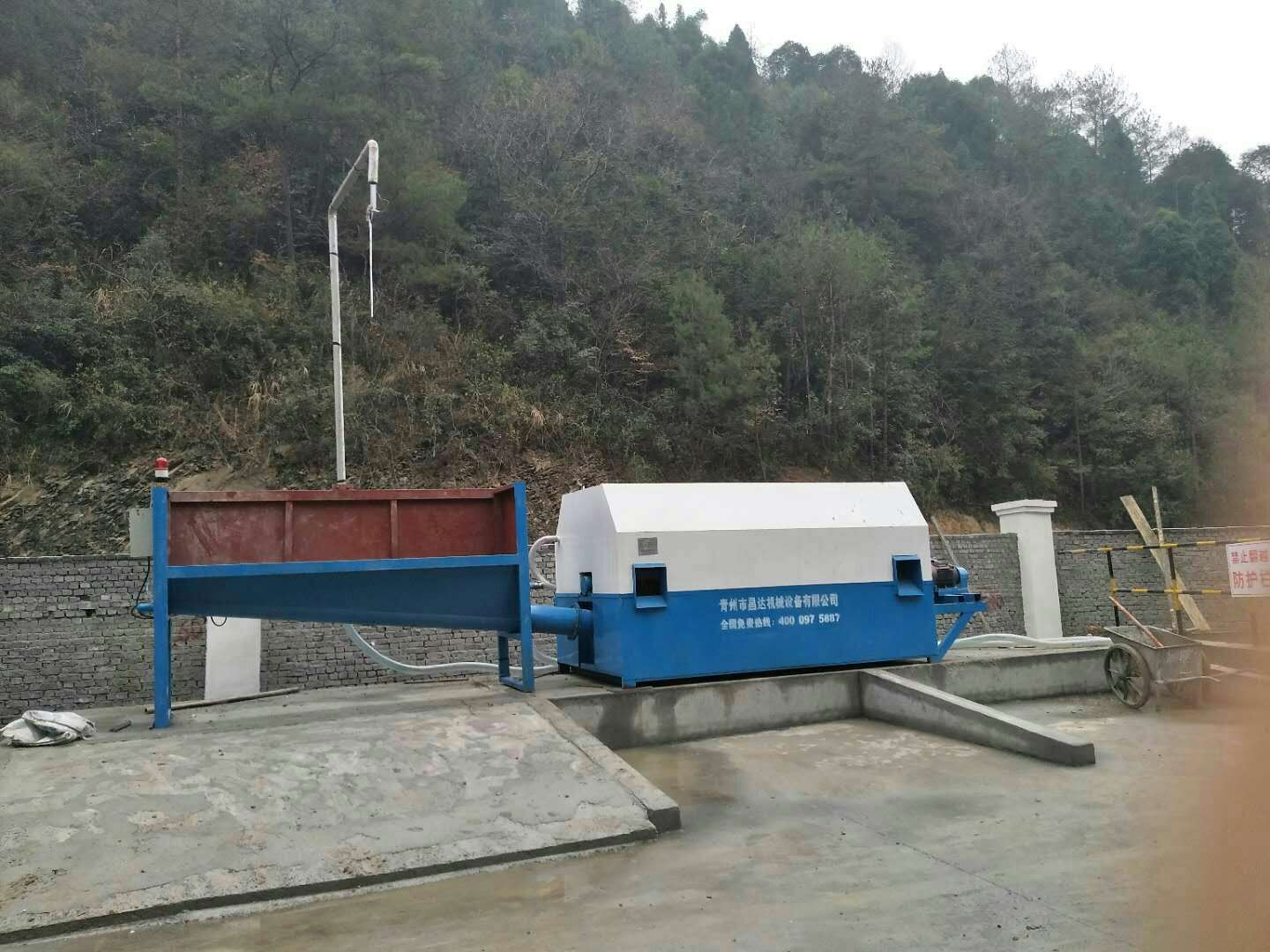  混凝土搅拌站沙石分离机 滚筒砂石分离机 砂石分离机定制生产