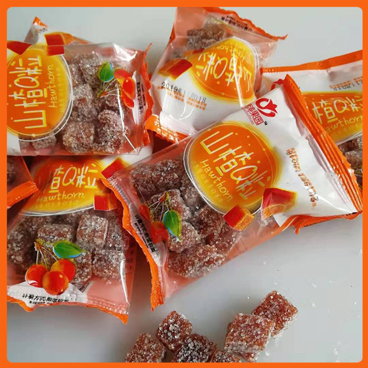 潍坊山楂制品 山楂粒 超市可售 山楂Q粒批发