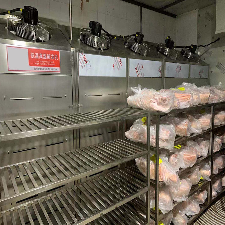 华力现货低温高湿解冻机 鸭副食品解冻机 猪头解冻设备