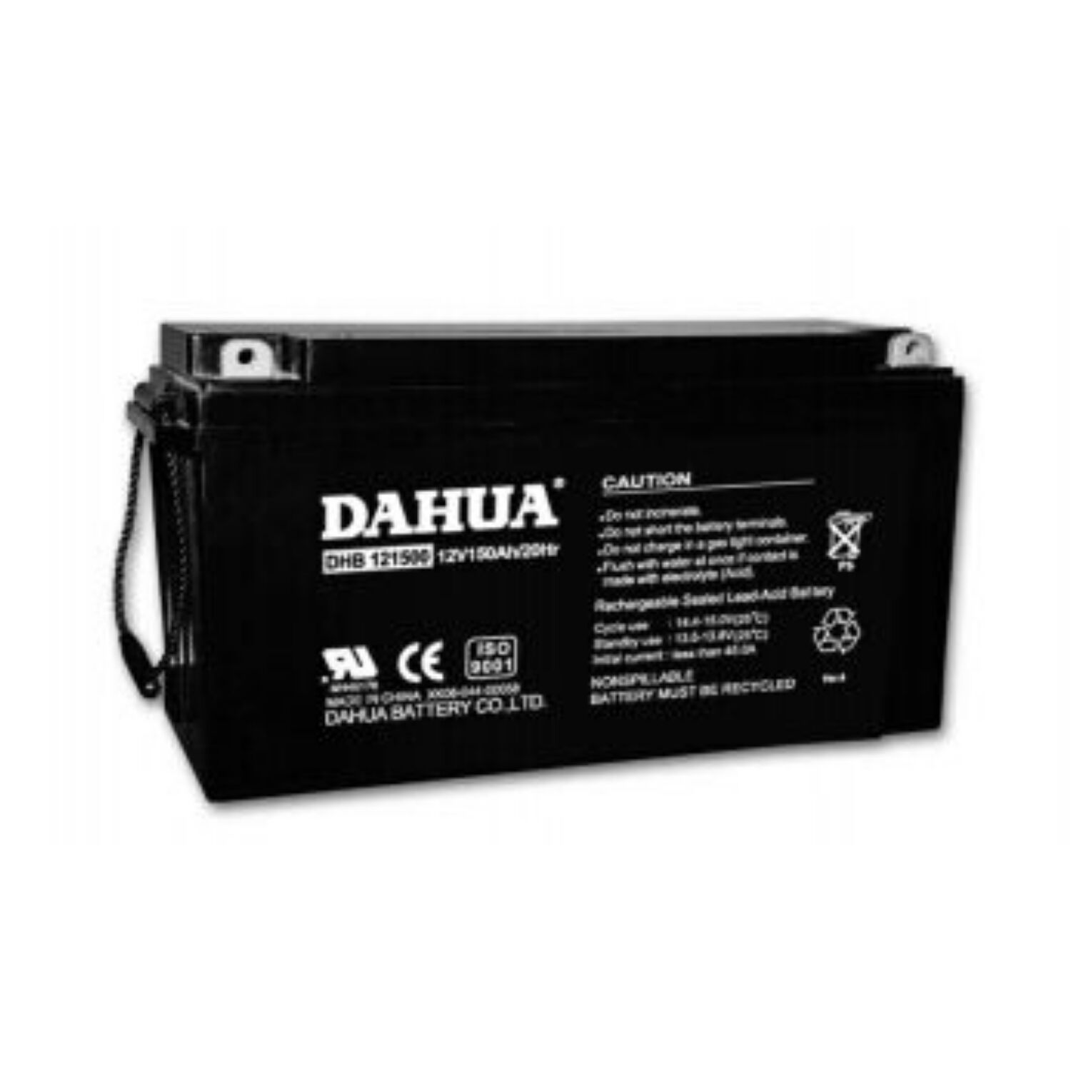 DAHUA大华蓄电池DHB121500 12V150Ah 机房太阳能UPS基站发电厂储能