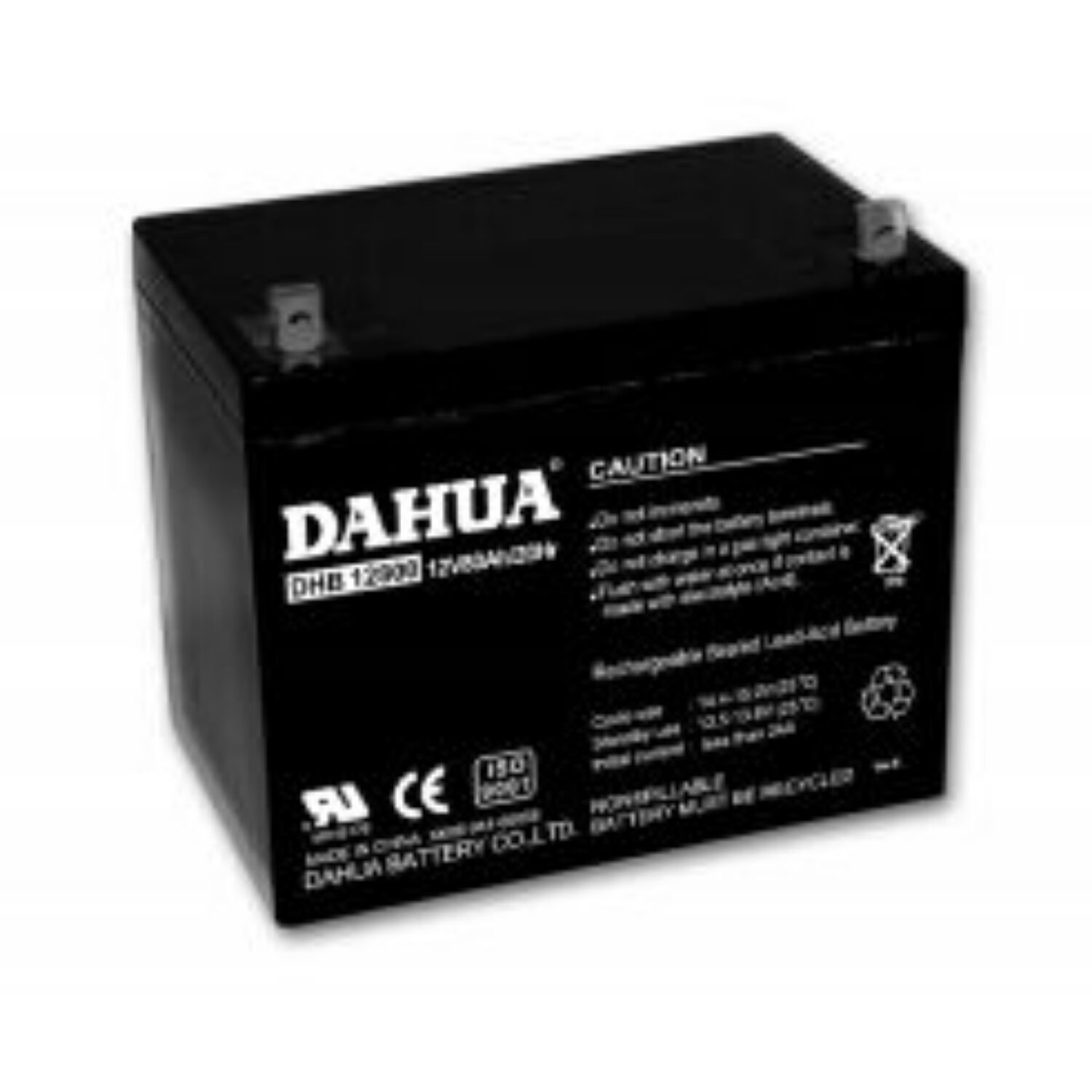 大华DAHUA蓄电池DHB12800 12V80AH医疗消防通讯/玩具/路摊灯