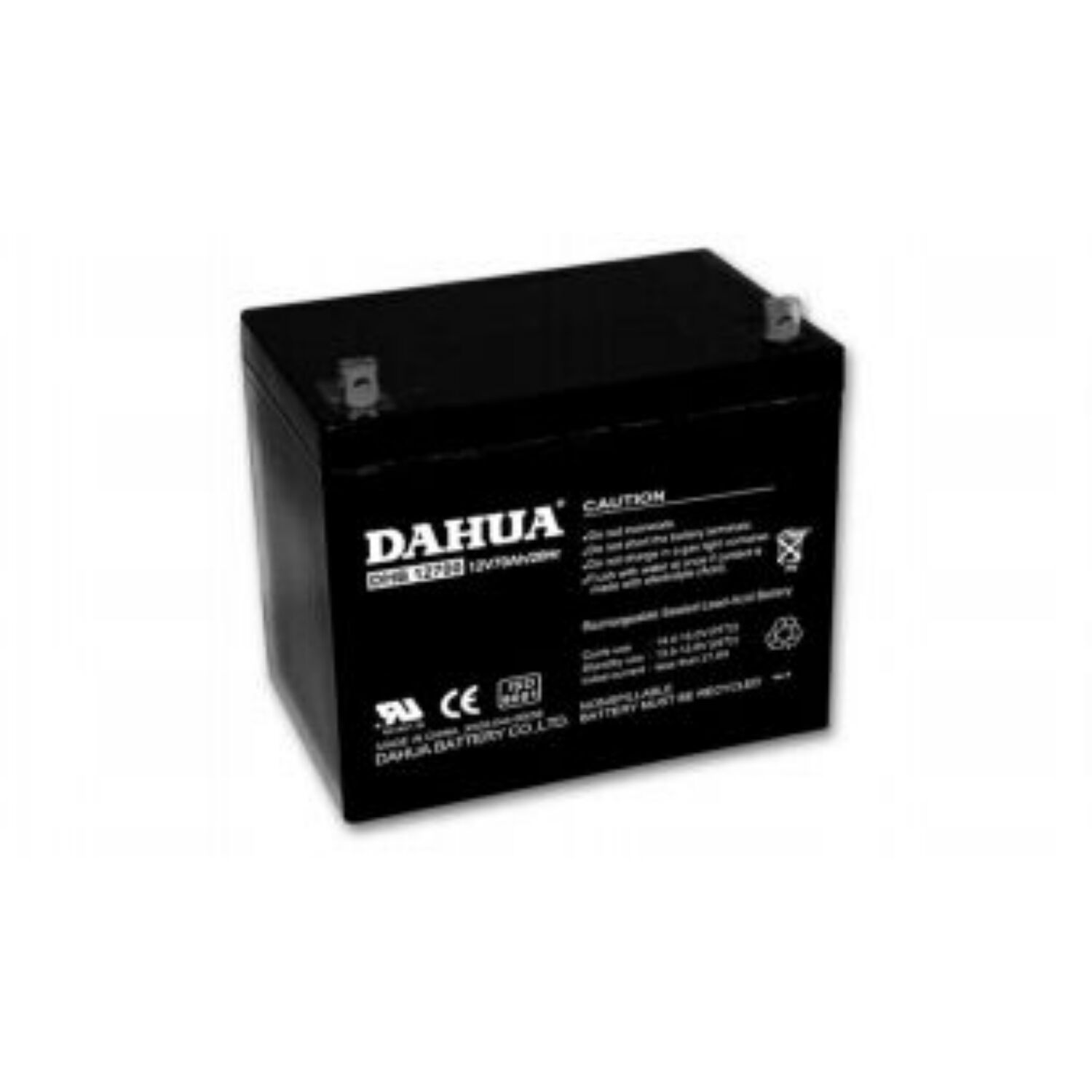 大华DAHUA蓄电池DHB12700 12V70AH太阳能直流屏通讯消防用电瓶