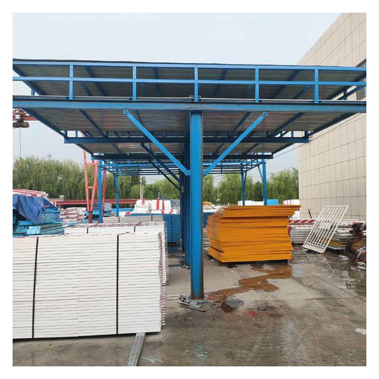永邦供应 湖北  建筑用钢筋加工棚   组装式木工加工棚  施工工地安全防护棚