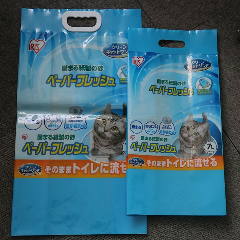 宠物用品袋 辽宁定制三边封宠物用品袋 猫粮猫砂包装袋 厂家定制
