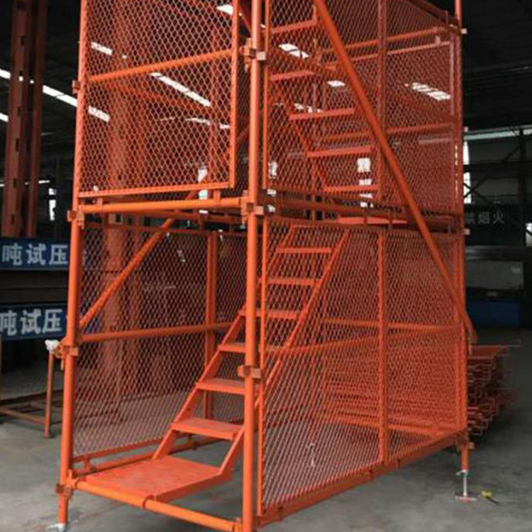 基坑安全梯笼 框架式梯笼 地铁施工安全梯笼 来电咨询