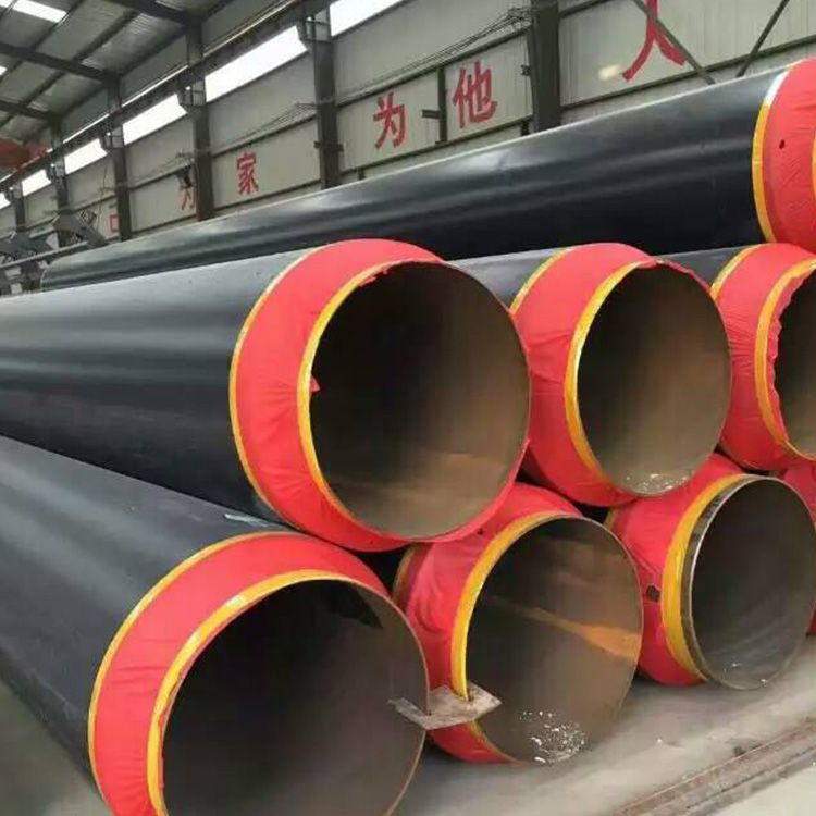 预制直埋地埋保温管道 发泡保温管 聚氨酯保温钢管 现货供应