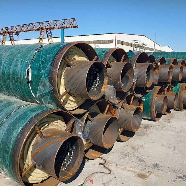 玻璃钢保温钢管 预制玻璃钢直埋防腐保温管 聚氨酯发泡保温钢管 现货供应