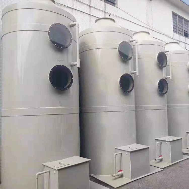 厂家销售pp喷淋塔 废气处理喷淋塔 净化塔 聚丙烯喷淋塔