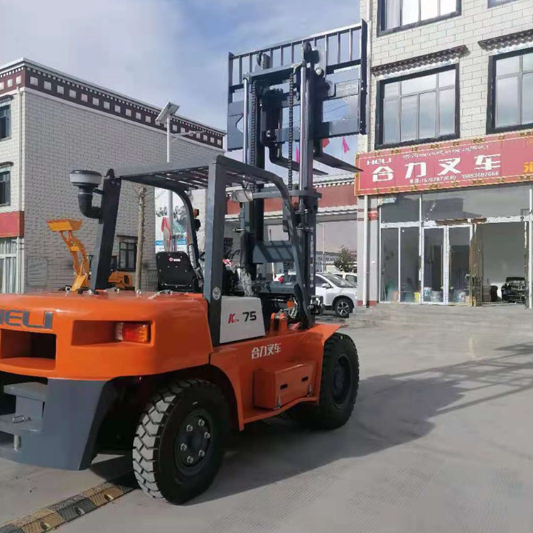 可定制工业搬运叉车 井下矿用越野叉车  7.5吨多功能柴油叉车   欢迎询价