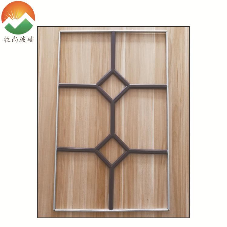 牧尚 中空玻璃格条 玻璃仿古格条可定制