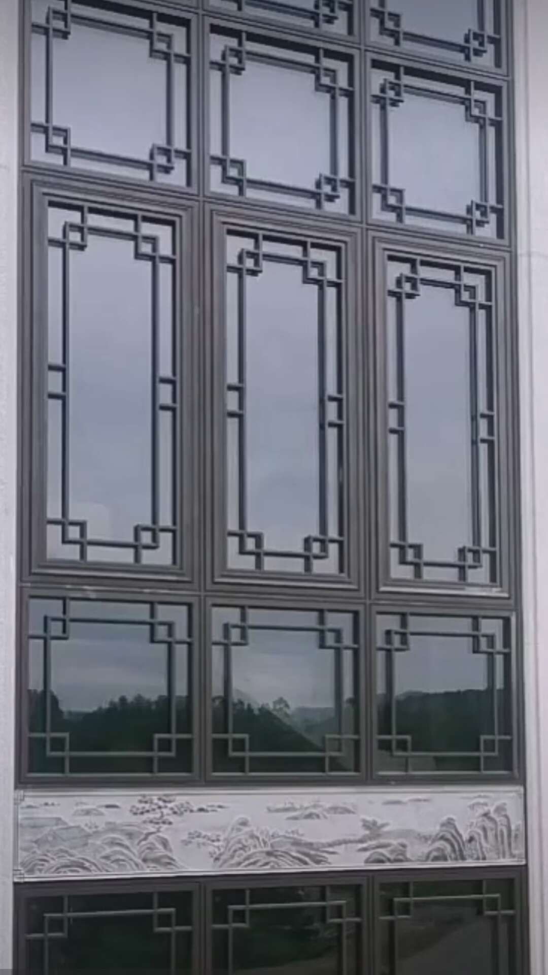 牧尚 中空玻璃美景条中式 中空玻璃装饰条仿古玻璃格条