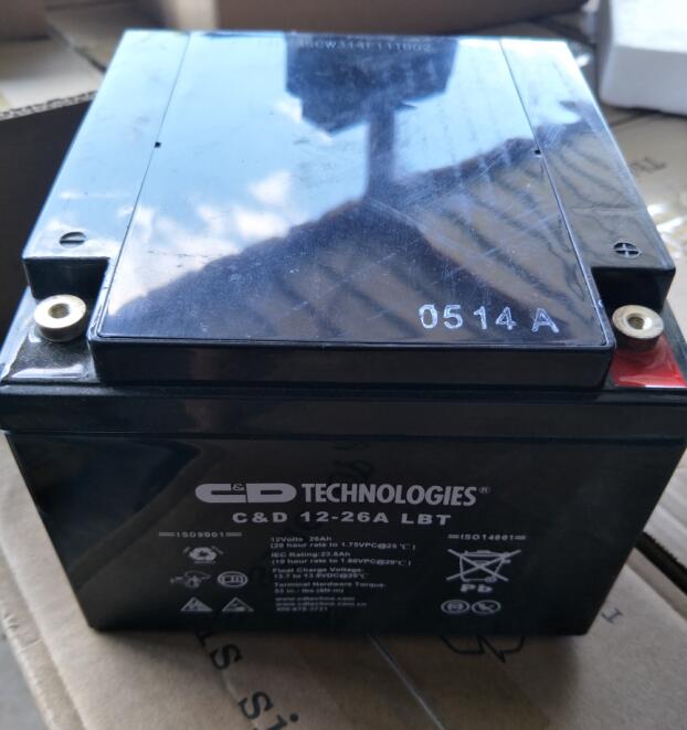 西恩迪大力神C D12-26A LBT 12V26Ah铅酸免维护蓄电池