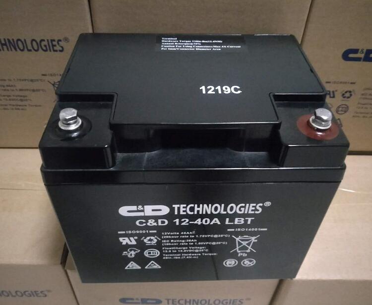 西恩迪大力神蓄电池C D12-40A LBT 12V40AH 机房 基站UPS应急电源