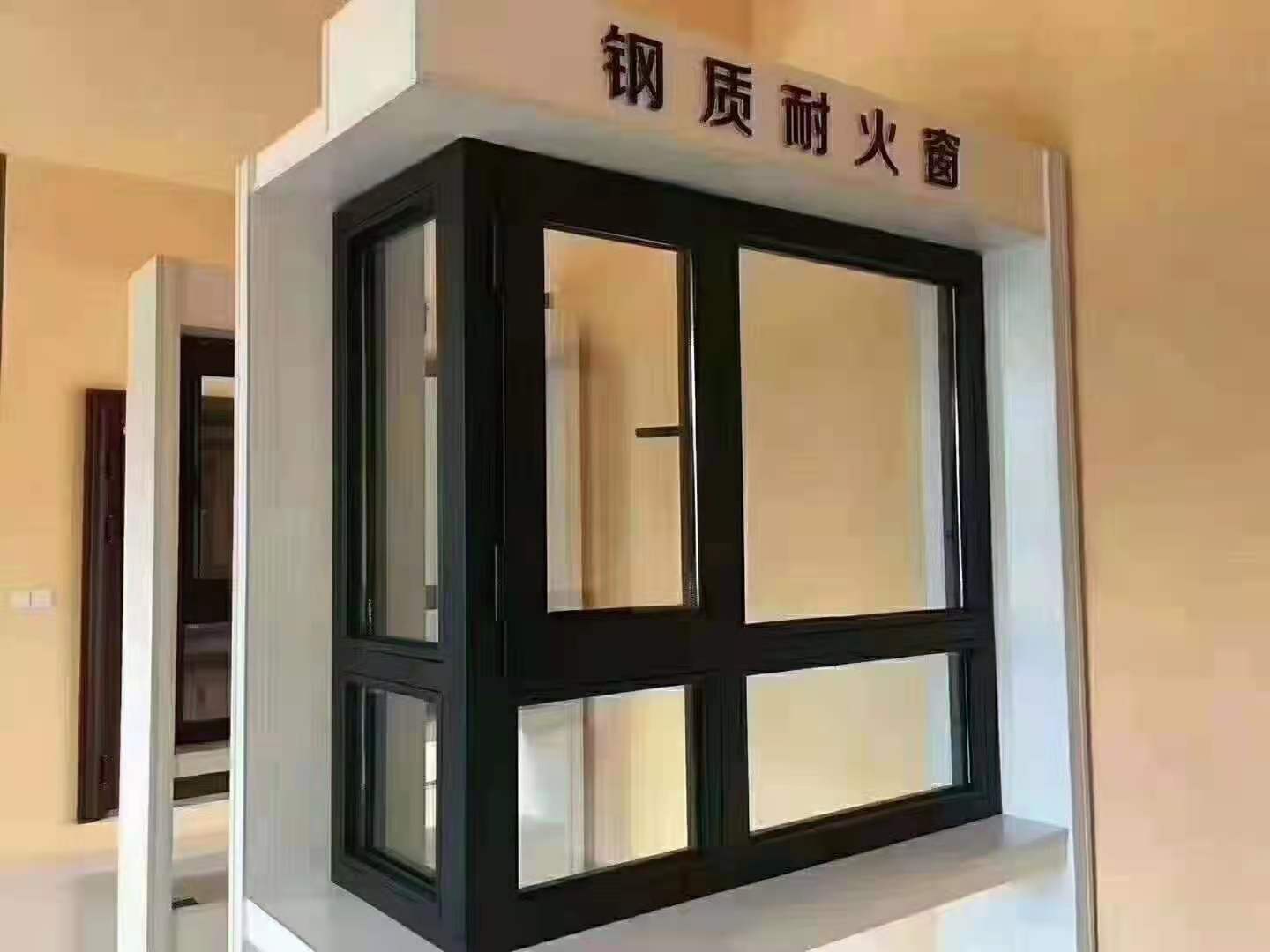 河北厂家防火窗 定制隔音隔热钢制防火窗 双开防火窗推拉窗定做