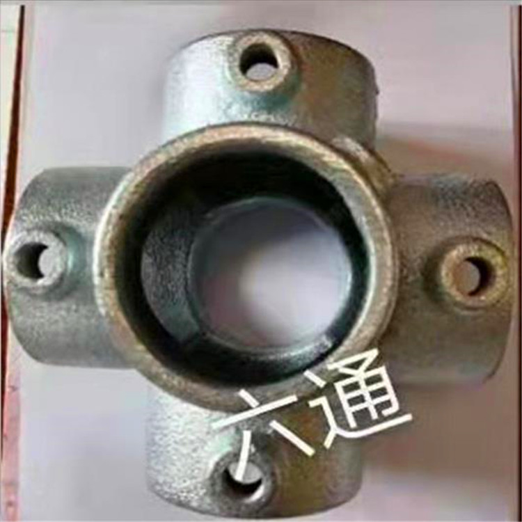 临边防护连接件 建筑楼梯扶手连接件 淘气堡管件  现货供应