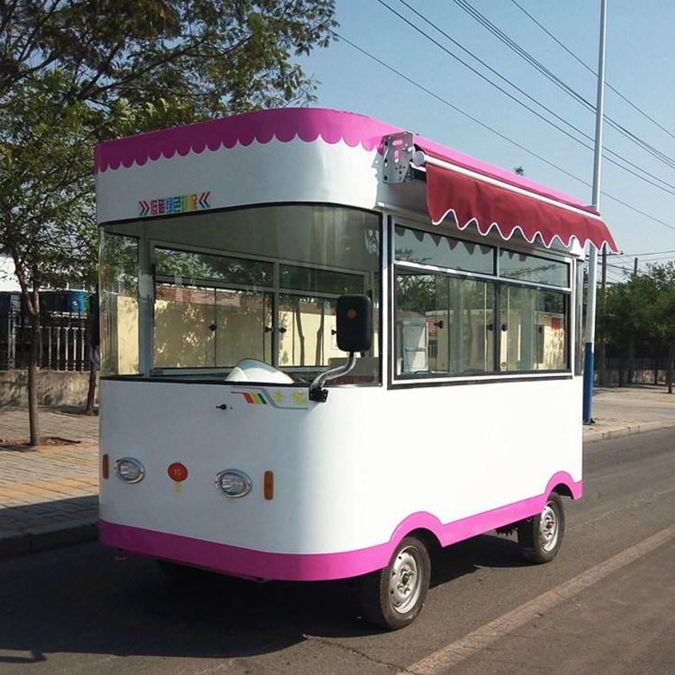 摆摊商用小吃车 早餐关东煮小吃车 河南移动商用餐车小吃车
