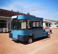 河南洛阳生产电动四轮餐车 手抓饼烤冷面小吃车 浆面条儿小吃车