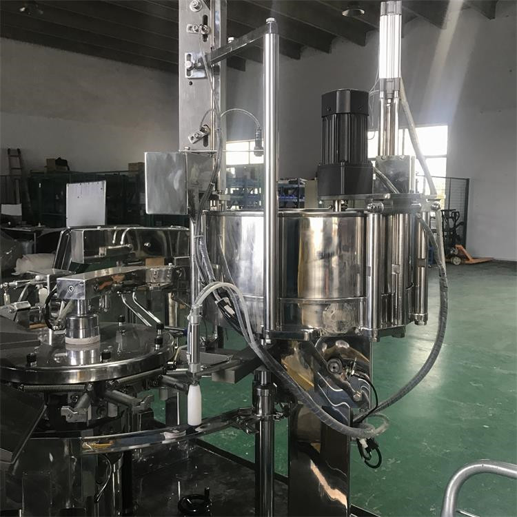 自动投料给袋式包装设备性能稳定  节省人力  颗粒称重给袋式封口机