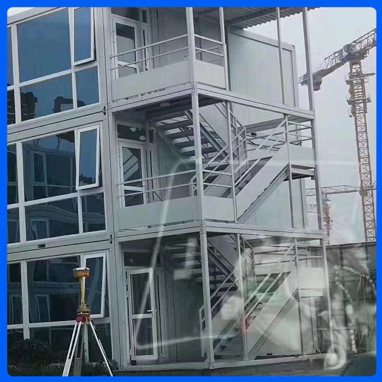 华赢钢结构 滨州双层打包箱 打包箱设计安装