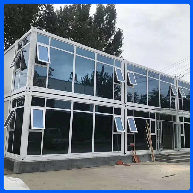 华赢钢结构 龙口双层打包箱 打包箱房加工厂家