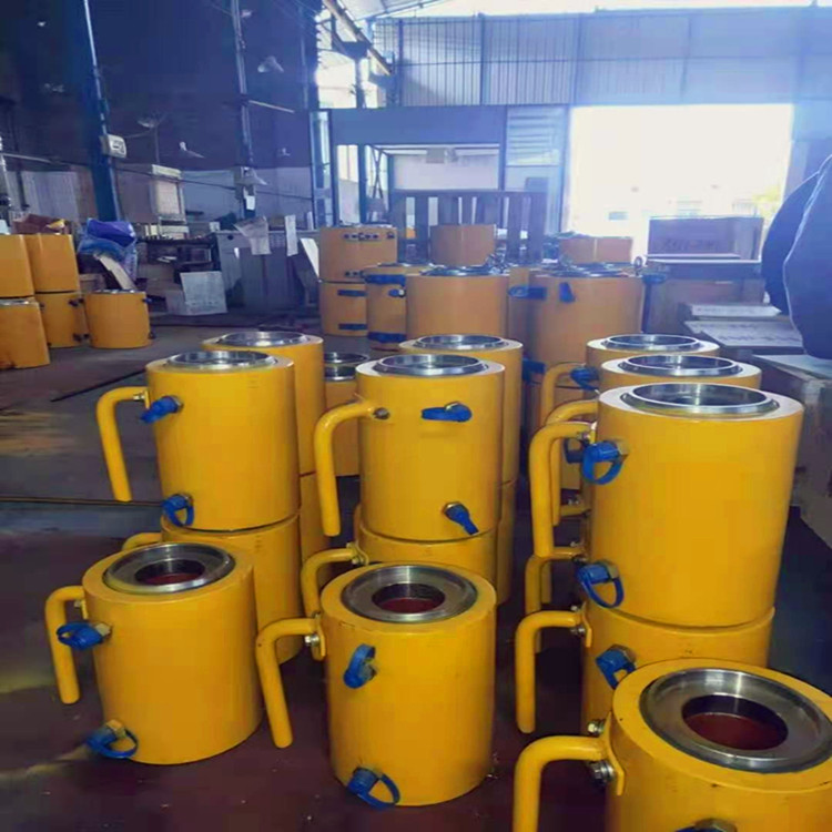 益阳供应穿心式千斤顶 主锚整体张拉 节约钢绞线