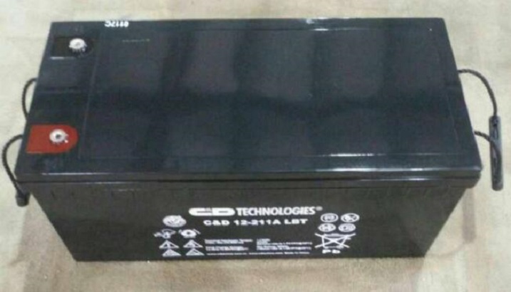 西恩迪大力神C D12-211A LBT12V211Ah太阳能UPS/EPS基站专用
