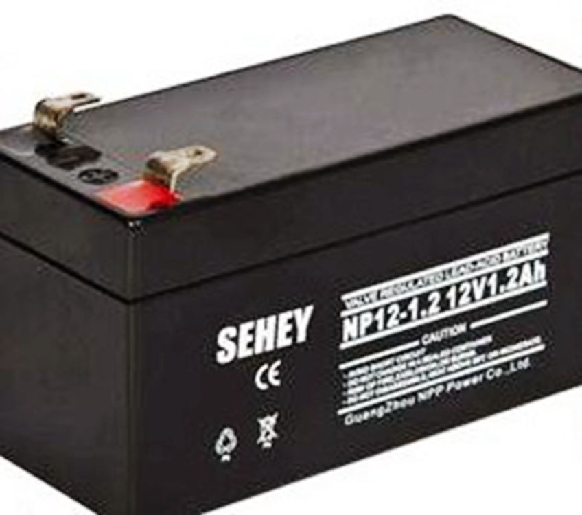 SEHEY西力蓄电池NP12-1.2消防主机12V1.2AH门禁童车UPS直流屏 计算机设备 信号塔