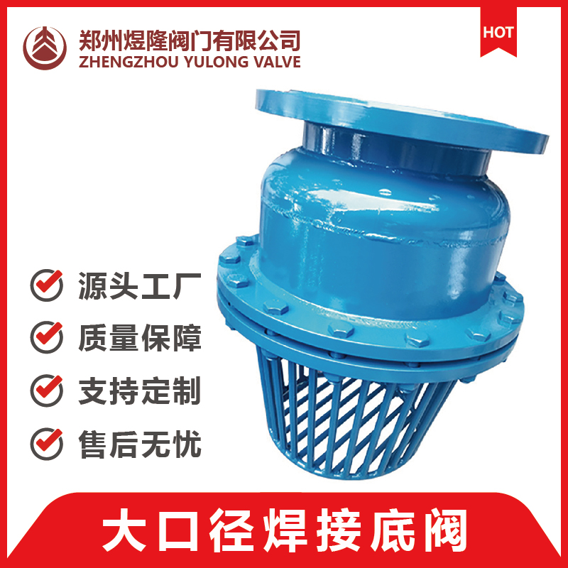 底阀 过滤水下大口径焊接水泵底阀H42X/W-6C/P阀门配件