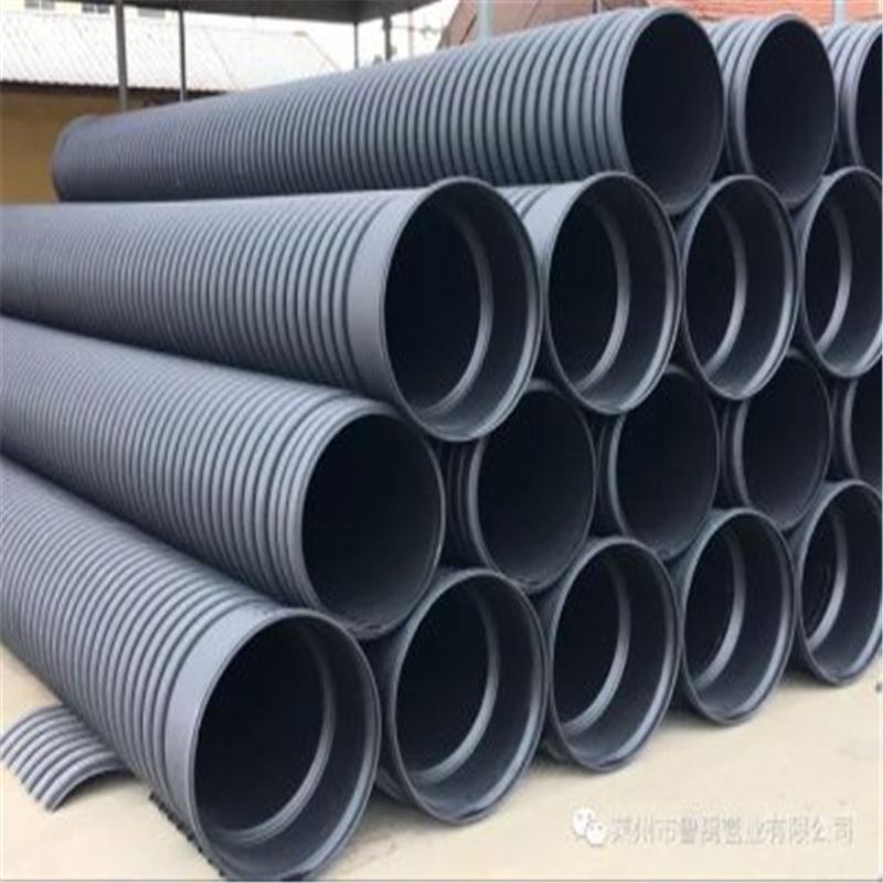 upvc双壁波纹管价格日照雨水井双壁波纹管