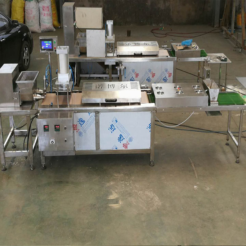 全自动压饼机生产商  省时省力  不锈钢商用烙饼机