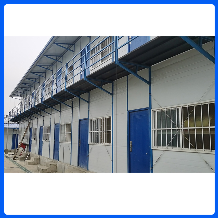 设计新颖工程建筑工地宿舍 济宁活动板房设计安装