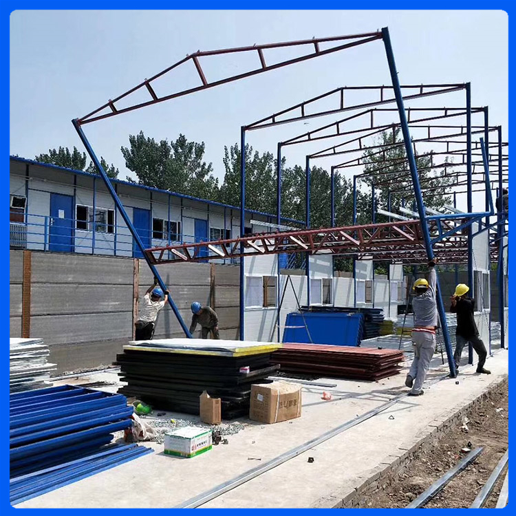 设计新颖轻钢活动房屋 临沂活动板房建设