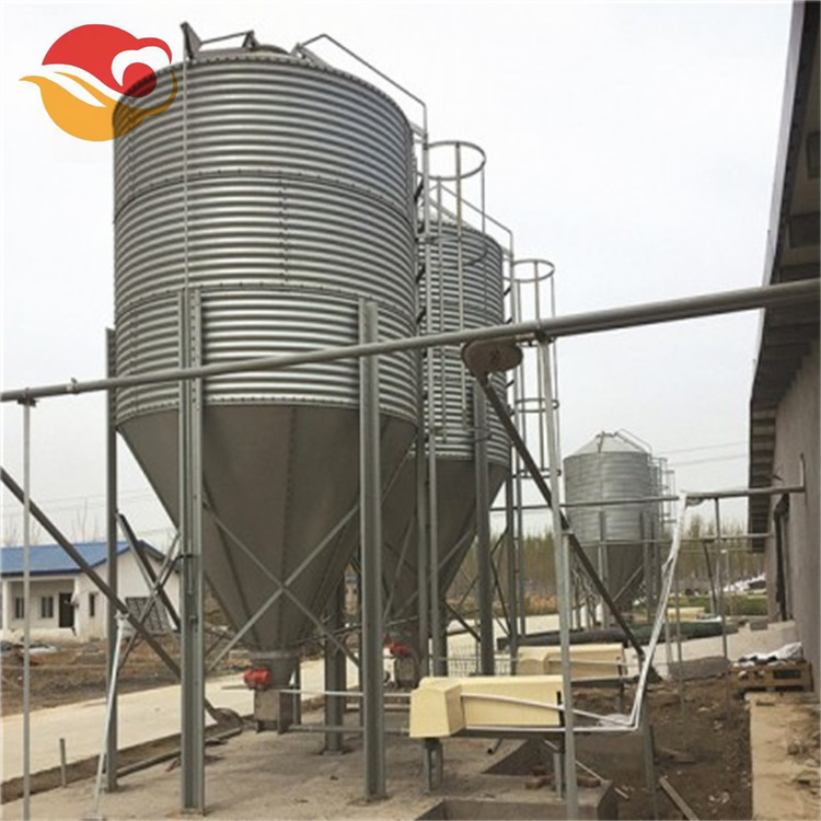 厂家定制自动化养猪仓储饲料料仓 养殖场5吨10吨20吨镀锌料塔