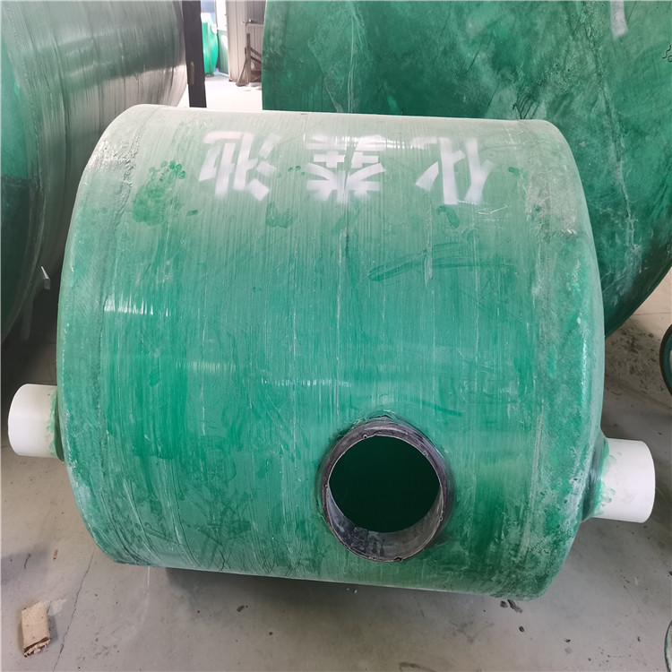 陕西玻璃钢化粪池 厂家直销 40立方玻璃钢缠绕化粪池 规格定制