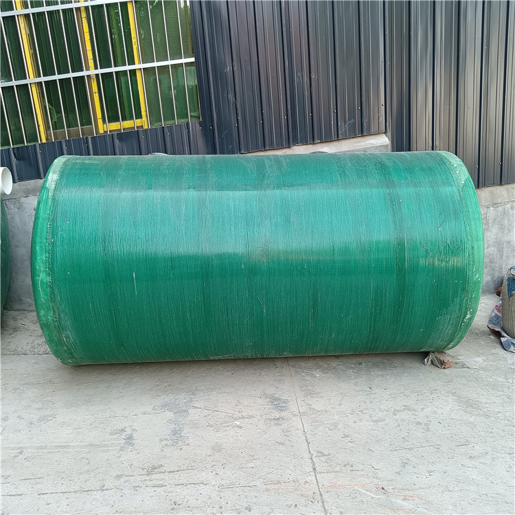 咸阳玻璃钢缠绕化粪池 隔油池 污水处理沉淀池 三格式化粪池厂家