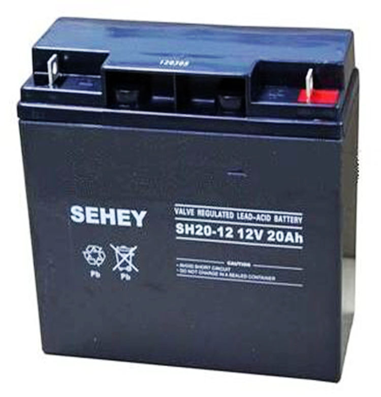 西力蓄电池12V20AH SH20-12报警器主机后备UPS不间断电源 计算机 应急照明 计算机设备